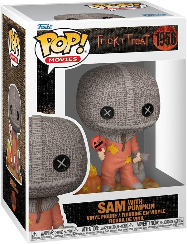 Funko Pop! Movies: Sam with Pumpkin - Trick 'r Treat - Collectable Vinyl Figure - Gift Idea - Official Merchandise - Toys for Kids & Adults - Disney Fans - Model Figure for Collectors