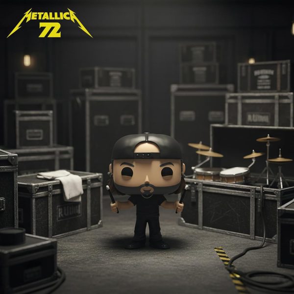 Funko Pop! Rocks: Metallica - Lars - 72 Seasons - Collectable Vinyl Figure - Gift Idea - Official Merchandise - Toys for Kids & Adults - Music Fans - Model Figure for Collectors and Display