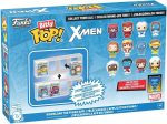 Funko Bitty Pop! X-Men: Rogue. Nightcrawler. Gambit. Storm and A Surprise Mystery Mini Figure - 0.9 Inch (2.2 Cm) Collectable - Stackable Display Shelf Included - Gift Idea - Cake Topper