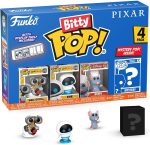Funko Pop Bitty: Pixar Mini Collectible Toys 4-Pack - Wall-E. EVE. Remy. & Mystery Chase Figure - (Styles May Vary) and A Surprise Mystery Mini Figure - 0.9 Inch (2.2 Cm) - Pixar Collection