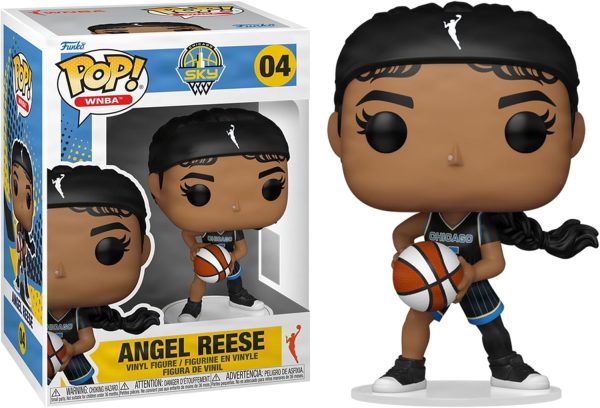 Funko Pop! WNBA: Chicago Sky - Angel Reese - WNBA Players - Collectable Vinyl Figure - Gift Idea - Official Merchandise - Toys for Kids & Adults - Sports Fans - Model Figure for Collectors