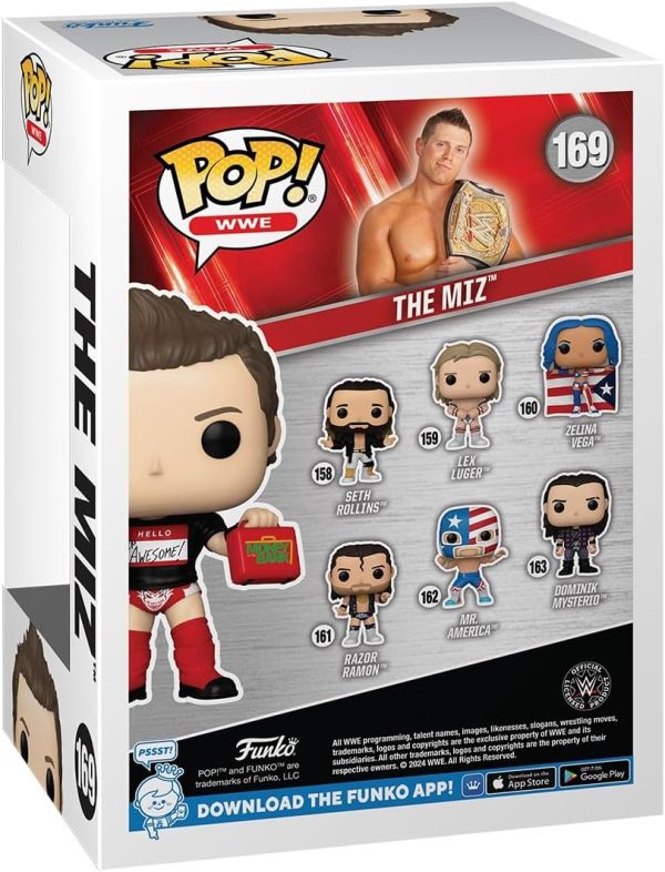 Funko POP WWE: The Miz (Anniversary) - Collectable Vinyl Figure - Gift Idea - Official Merchandise - for Kids & Adults - Sports Fans - Model Figure for Collectors and Display