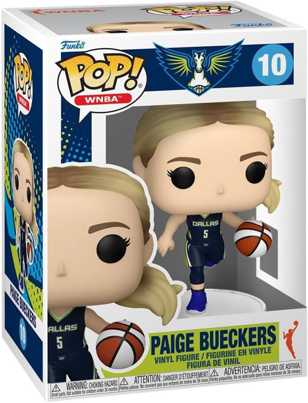 Funko Pop! WNBA: Dallas Wings - Paige Bueckers - Collectable Vinyl Figure - Gift Idea - Official Merchandise - Toys for Kids & Adults - Sports Fans - Model Figure for Collectors and Display