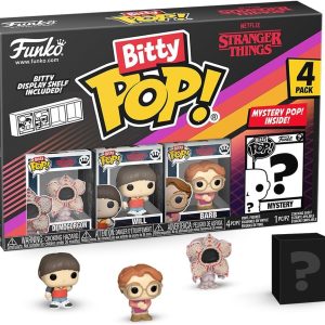 Funko Pop Bitty: Stranger Things - Demogorgon. Will. Barb. and Mystery Chase Figure - (Style May Vary) and A Surprise Mystery Mini Figure - 0.9 Inch (2.2 Cm) Collectable - Gift Idea