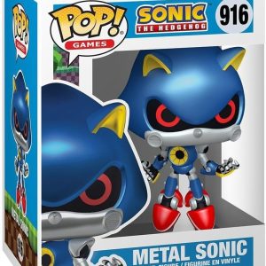 Funko Pop! Games: Sonic The Hedgehog - Metal Sonic - Collectable Vinyl Figure - Gift Idea - Official Merchandise - for Kids & Adults - Games Fans