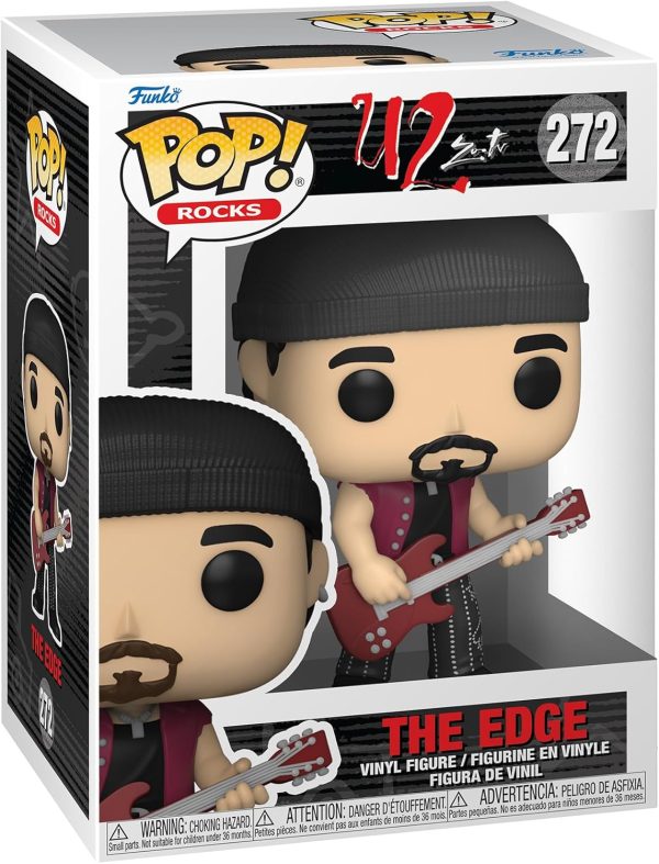 Funko Pop Rocks: U2 - The Edge - Collectable Vinyl Figure - Gift Idea - Official Merchandise - Toys for Kids & Adults - Music Fans - Model Figure for Collectors and Display