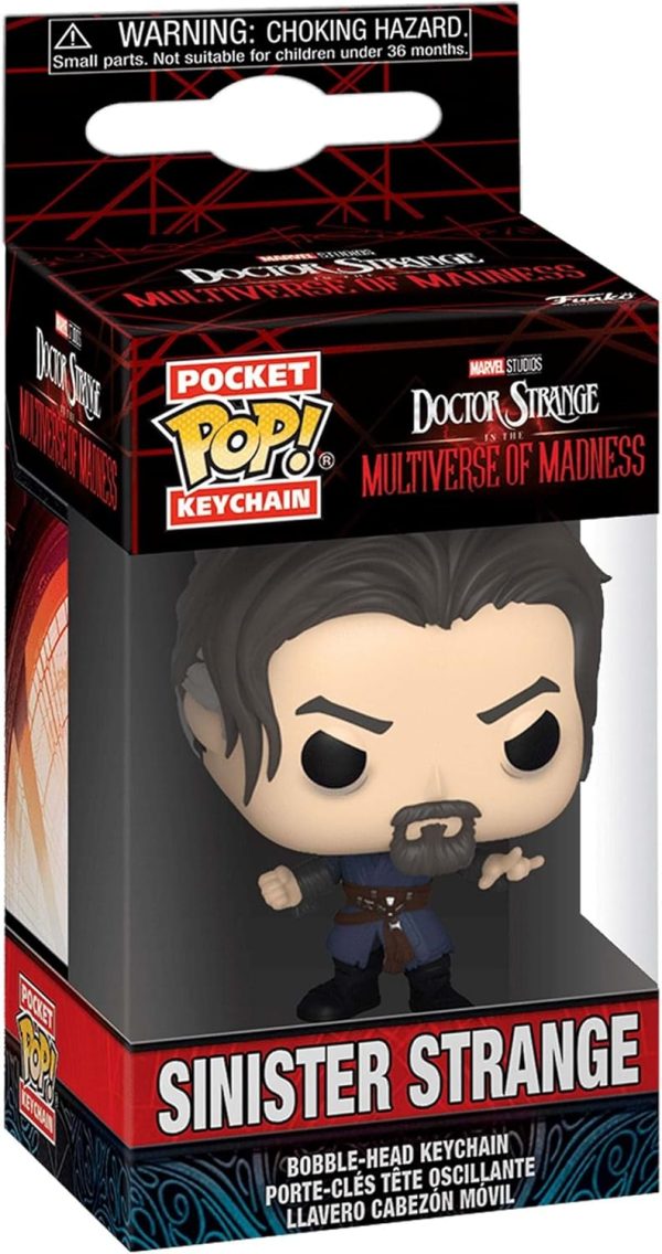 Funko Pop! Key Chain Marvel: Doctor Strange Multiverse of Madness - Sinister Strange