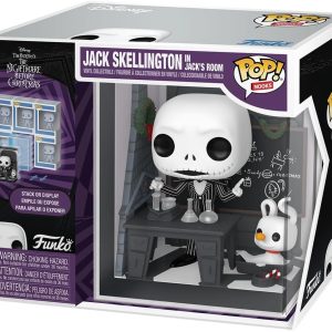 Funko Pop! Nooks: The Night Before Christmas - Jack Skellington in Jack's Room? - Collectable Vinyl Figure - Gift Idea - Official Merchandise - Toys for Kids & Adults - Disney Fans - Displayable