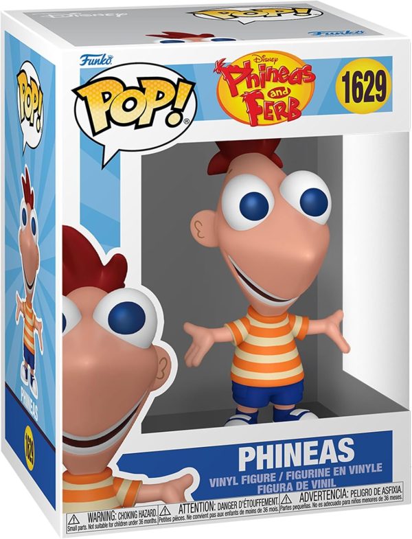 Funko Pop! Disney: Phineas and Ferb - Phineas - Collectable Vinyl Figure - Gift Idea - Official Merchandise - Toys for Kids & Adults - Cartoon Fans - Model Figure for Collectors and Display