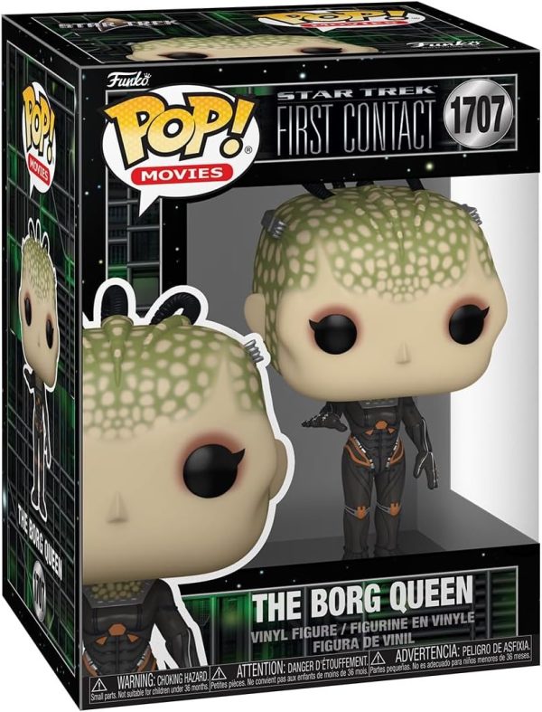 Funko Pop Movies: Star Trek First Contact - Borg Queen - Collectable Vinyl Figure - Gift Idea - Official Merchandise - Toys for Kids & Adults - Sci-Fi Fans - Model Figure for Collectors and Display