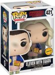 Funko Pop Stranger Things Eleven with Eggos Vinyl Figure. Styles May Vary - with/Without Blonde Wig.Multicolor.Standard.13318 - Collectable Vinyl Figure - Gift Idea - Official Merchandise