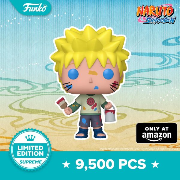 Funko Pop! Supreme LE: Naruto Shippuden - Naruto Uzumaki - Collectable Vinyl Figure - Gift Idea - Official Merchandise - Toys for Kids & Adults - Naruto Fans - Model Figure for Collectors
