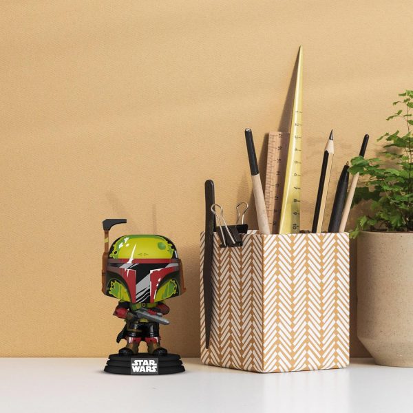 Funko Pop Star Wars: The Book of Boba Fett - Boba Fett - (Retro) - Collectable Vinyl Figure - Gift Idea - Official Merchandise - Toys for Kids & Adults - Sci-Fi Fans