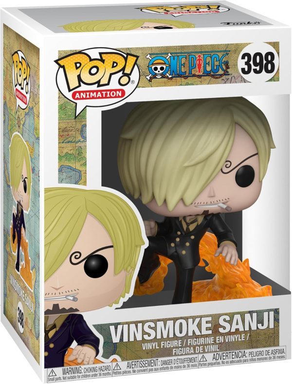 Funko Pop Animation: One Piece - Sanji (Fishman) Collectible Figure. Multicolor