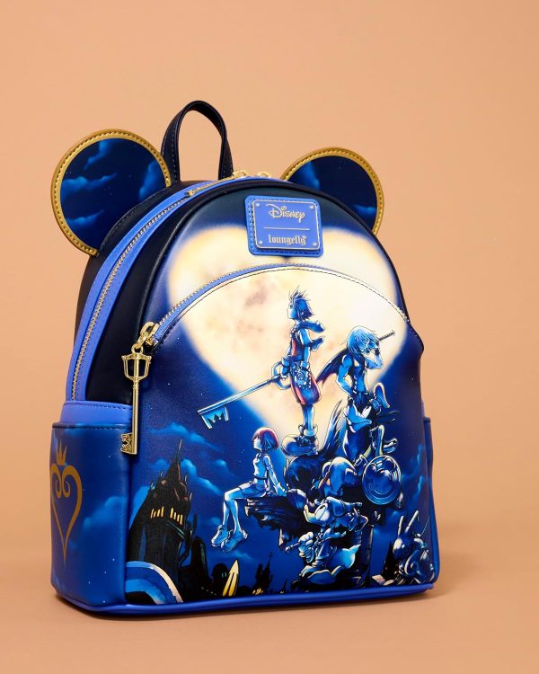 Loungefly Disney Kingdom Hearts Mickey Mini-Backpack. Amazon Exclusive