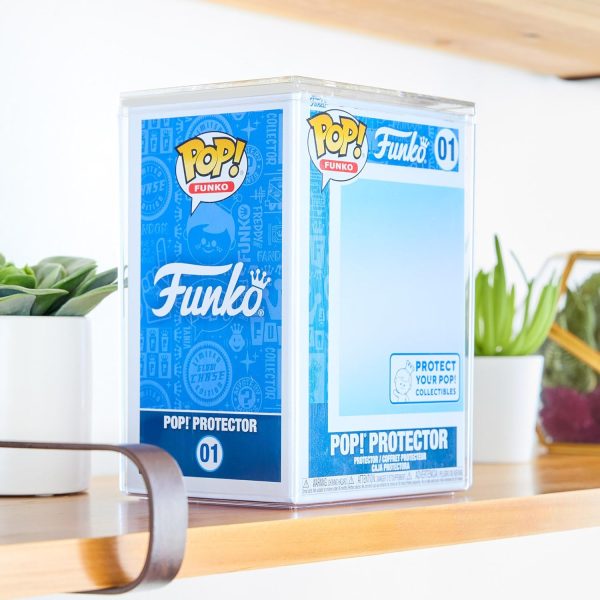 Funko Pop Premium - Premium Protector Display Cases - for Funko Pop Collectable Vinyl Figures - Durable. Crystal Clear. and Stackable Storage