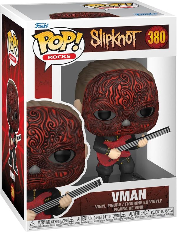 Funko Pop Rocks: Slipknot - VMan - Collectable Vinyl Figure - Gift Idea - Official Merchandise - Toys for Kids & Adults - Music Fans - Model Figure for Collectors and Display