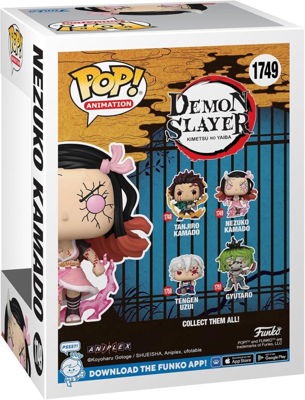 Funko POP Animation: DS - Nezuko Kamado - (Demon Form) - Demon Slayer - Collectable Vinyl Figure - Gift Idea - Official Merchandise - for Kids & Adults - Anime Fans - Model Figure for Collectors