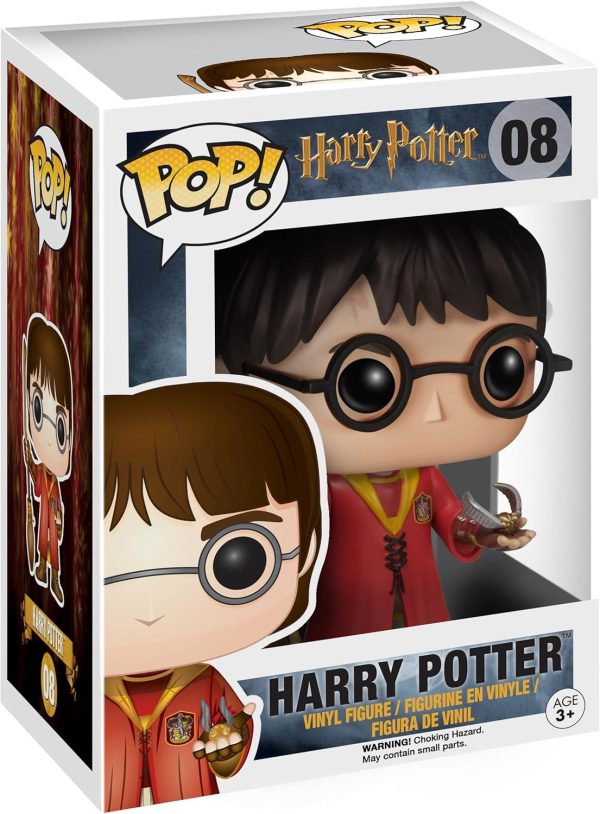 Funko Pop! Movies: Harry Potter - Quidditch Robes - Collectable Vinyl Figure - Gift Idea - Official Merchandise - Toys for Kids & Adults - Harry Potter Fans - Model Figure for Collectors and Display