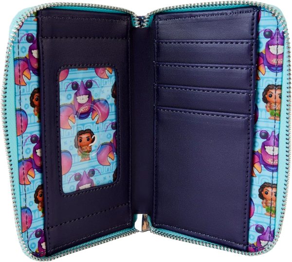 Loungefly Backpack Disney - Moana - Tomatoa Maui - Wallet - Cute Collectable Bag - Gift Idea - Official Merchandise - for Boys. Girls Men and Women - Movies Fans