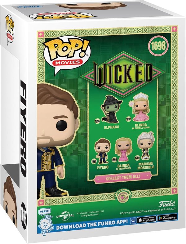 Funko POP Movies: Fiyero - Wicked - Collectable Vinyl Figure - Gift Idea - Official Merchandise - for Kids & Adults - Movies Fans - Model Figure for Collectors and Display