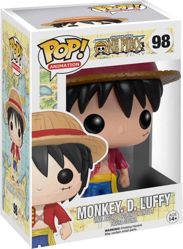 Funko POP Anime: One Piece Luffy Action Figure.Multicolor