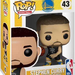 Funko Pop NBA: Warriors - Stephen Curry. One Size - Collectable Vinyl Figure - Gift Idea - Official Merchandise - Toys for Kids & Adults - Sports Fans - Model Figure for Collectors and Display