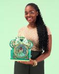 Loungefly Disney Princess Stained Glass Collection: Tiana Mini-Backpack. Amazon Exclusive