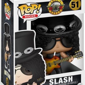 Funko Pop Rocks: Guns N' Roses - Slash - Guns N Roses - Collectable Vinyl Figure - Gift Idea - Official Merchandise - Toys for Kids & Adults - Music Fans - Model Figure for Collectors and Display