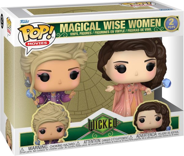 Funko Pop Movies: Wicked - Magical Wise Women. Wicked 2-Pack - Collectable Vinyl Figure - Gift Idea - Official Merchandise - Toys for Kids & Adults - Fantasy Fans