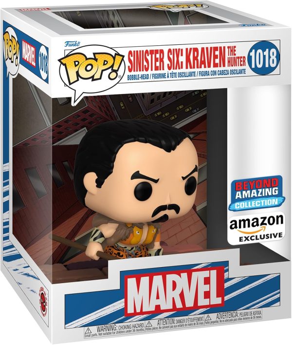 Funko Pop Deluxe: Marvel Sinister 6 - Kraven Figure 6 of 7 - Marvel Comics - Amazon Exclusive - Collectable Vinyl Figure - Gift Idea - Official Merchandise - Toys for Kids & Adults