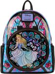 Loungefly Disney Princess Stained Glass: Sleeping Beauty Mini-Backpack. Amazon Exclusive